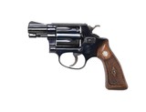 S&W model 36 flat latch with box, blue 2