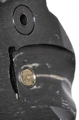 S&W model 36 flat latch with box, blue 2