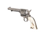 Colt SAA first gen, Texas Cattle Brand engraved by D W Harris - 4 of 9