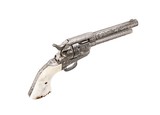 Colt SAA first gen, Texas Cattle Brand engraved by D W Harris - 6 of 9