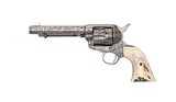Colt SAA first gen, Texas Cattle Brand engraved by D W Harris - 2 of 9