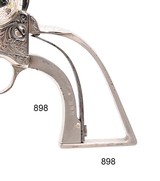 Colt SAA factory engraved Sheriff's model 4