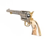 Colt SAA 45 lc engraved w/two tone finish, 1877 mfg. - 5 of 6