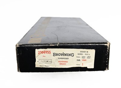 Browning Superposed NS Skeet 20 gauge in original box..high condition - Image 9 of 9