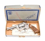 Smith & Wesson model 51, .22 mag., NICKEL as new in box! - 13 of 14