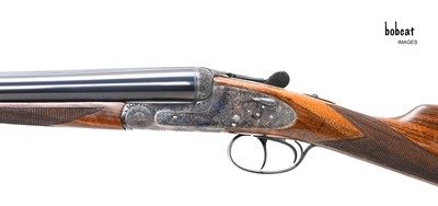 Griffin & Howe round body side lock ejector 12 ga SxS - Image 2 of 13