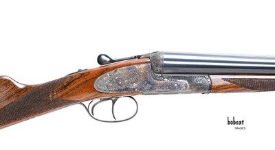 Griffin & Howe round body side lock ejector 12 ga SxS - Image 1 of 13