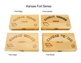 Colt Scouts: Kansas Cow Towns (4), Kansas Trails (4) & Kansas Forts (4)Twelve total - Image 3 of 6