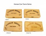 Colt Scouts: Kansas Cow Towns (4), Kansas Trails (4) & Kansas Forts (4)Twelve total - Image 1 of 6