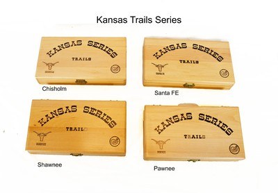 Colt Scouts: Kansas Cow Towns (4), Kansas Trails (4) & Kansas Forts (4)Twelve total - Image 5 of 6