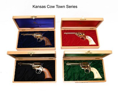 Colt Scouts: Kansas Cow Towns (4), Kansas Trails (4) & Kansas Forts (4)Twelve total - Image 2 of 6