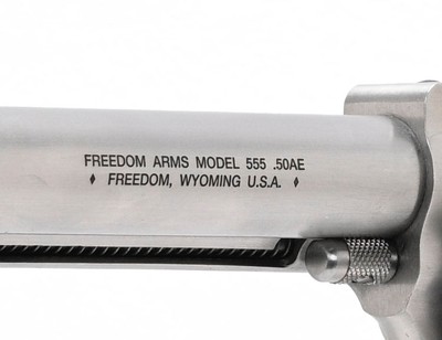 Freedom Arms model 555 Premier 5-shot single action revolver .50AE - Image 4 of 6