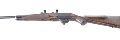 Blaser R93 rifle in 6.5x55 with beautiful custom stock by N L Heineke - Image 7 of 11