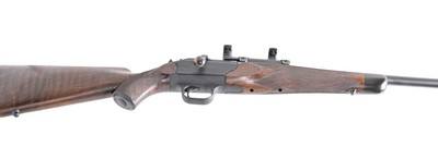 Blaser R93 rifle in 6.5x55 with beautiful custom stock by N L Heineke - Image 6 of 11