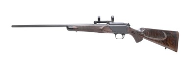 Blaser R93 rifle in 6.5x55 with beautiful custom stock by N L Heineke - Image 4 of 11