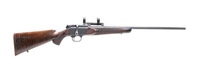 Blaser R93 rifle in 6.5x55 with beautiful custom stock by N L Heineke - Image 3 of 11