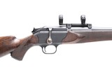 Blaser R93 rifle in 6.5x55 with beautiful custom stock by N L Heineke
