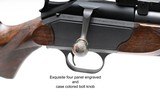 Blaser R93 rifle in 6.5x55 with beautiful custom stock by N L Heineke - Image 5 of 11