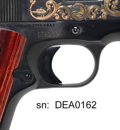 Colt 20th Anniversary of the DEA 1911 pistol - Image 5 of 10