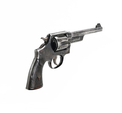 S&W Triple Lock 44 special Mechanically excellent - Image 4 of 5