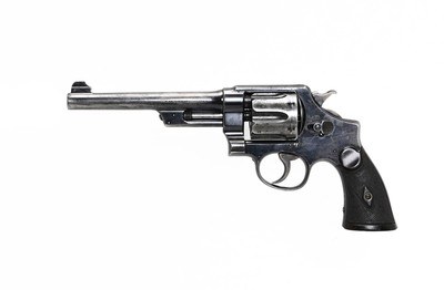 S&W Triple Lock 44 special Mechanically excellent - Image 2 of 5