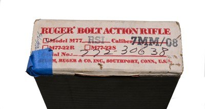Ruger 77 Mk 1 RSI, 7mm-08 NIB - Image 3 of 3