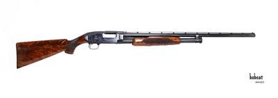 Winchester Model 12 configured as a Pigeon Grade 28 ga. w/Grade 5 engraving - Image 3 of 10