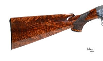 Winchester Model 12 configured as a Pigeon Grade 28 ga. w/Grade 5 engraving - Image 5 of 10