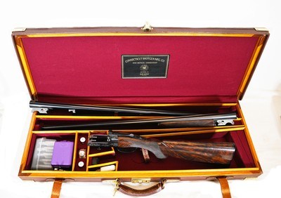 CSMC Winchester Model 21 28 ga & 20 ga. two barrel set, #1 engraved - Image 12 of 14