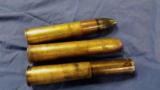 Lot of 3 1.65 inch 2 pounder cartridges - 1 of 6