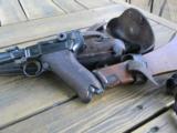 Artillery luger with stock and leather. DWM - 11 of 15