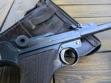 Artillery luger with stock and leather. DWM - 13 of 15