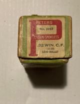 Various Manufacturers 32-20 32WCF ammo - 3 of 3