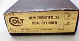 Colt New Frontier .22LR/.22Mag Unfired W/Box - 15 of 15