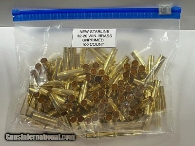Starline 32-20 Winchester Brass