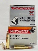 Winchester 218 Bee 46gr Hollow Point Like New Condition! - 1 of 8