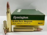 Remington 8mm Rem. Magnum 185gr Core-Lokt Nice Condition!