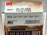 New! Hornady 25-35 WIN. 110 Grain FTX 20 Rounds - 3 of 3