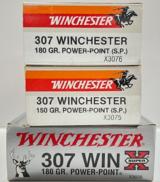 Winchester 307 Win. 180 & 150 Grain Power-Point Like New!