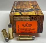 HSM 38-40 Winchester(WCF) 180 Grain RNFP Cowboy Action Lead Factory New! - 2 of 3