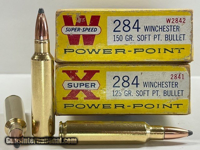 Winchester 284 WIN.150 & 125 Grain Power-Point 40 Rounds Like New!