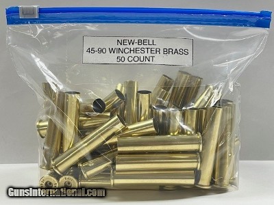 NEW! BELL 45-90 Winchester Brass 50 Count