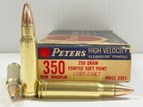 Remington 350 Rem. Magnum 250 Grain Core-Lokt Like New! - 5 of 6