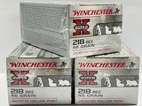 Winchester 218-Bee 46 Grain Hollow Point 50 Rounds Factory New Production! - 4 of 4