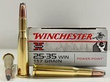 Winchester 25-35 Win. 117 Grain Power-Point New!