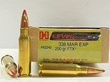 Hornady Leverevolution 338 Marlin Express 200gr FTX in Like New Condition! - 1 of 3