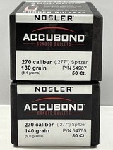 Nosler Accubond & Accubond Long Range Bullets in Multiple Calibers New! - 3 of 8