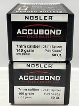 Nosler Accubond & Accubond Long Range Bullets in Multiple Calibers New! - 4 of 8