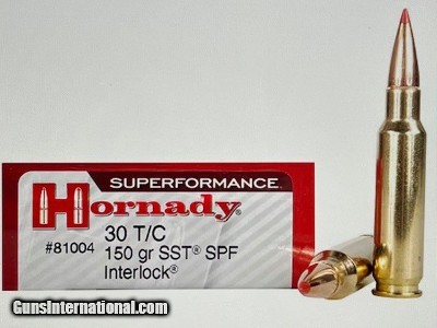 Hornady Superformance 30 T/C 150 Grain SST New!