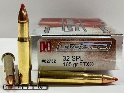 Hornady Leverevolution 32 Winchester Special 165gr FTX Factory New! Free Shipping Available!